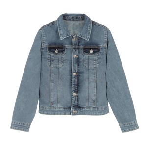 À la mode Style rétro et moderne filles vêtements amoureux de la mode veste en jean imperméable pour Streetwear Look impression motif Design - Product Image 1