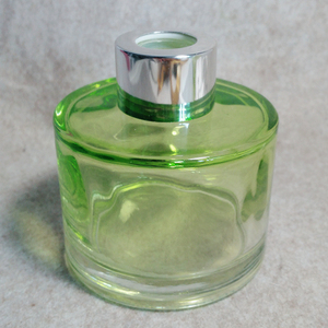 150ML Gold Round Glass <strong>Diffuser</strong> Bottle Aroma Ceramic <strong>Flower</strong> <strong>Diffuser</strong> - Product Image 5