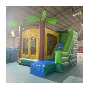 Vente flash Château gonflable commercial <span class=keywords><strong>de</strong></span> grande taille <span class=keywords><strong>de</strong></span> qualité supérieure pour l'extérieur avec bâche en PVC <span class=keywords><strong>de</strong></span> 0,55 mm Meilleure qualité - Product Image 1