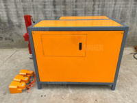 Machine de recyclage électrique et électronique de moteurs de rebut MR-816 VANER, machine de recyclage de stators de moteurs de rebut, machine de recyclage de disjoncteurs