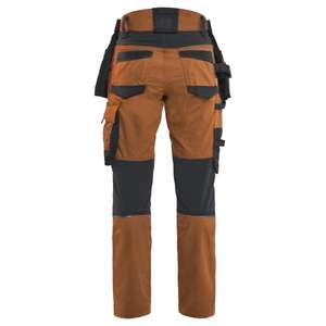 BLAKLADER - 717011494099D21 Pantalon d'artisan femme en stretch 2 sens Rouille/Noir-PANTALON DE TRAVAIL EAN 7330509952054 - Product Image 3