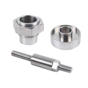 Độ chính xác cao xử lý phần cứng và tùy biến các bộ phận gia công CNC mặt bích bộ phận kim loại - Product Image 5