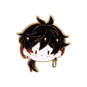 <span class=keywords><strong>Prix</strong></span> d'usine <span class=keywords><strong>Genshin</strong></span> <span class=keywords><strong>Impact</strong></span> Badges en émail dur et épinglettes de revers en émail dur, objets de collection en métal sur le thème de l'anime - Product Image 4