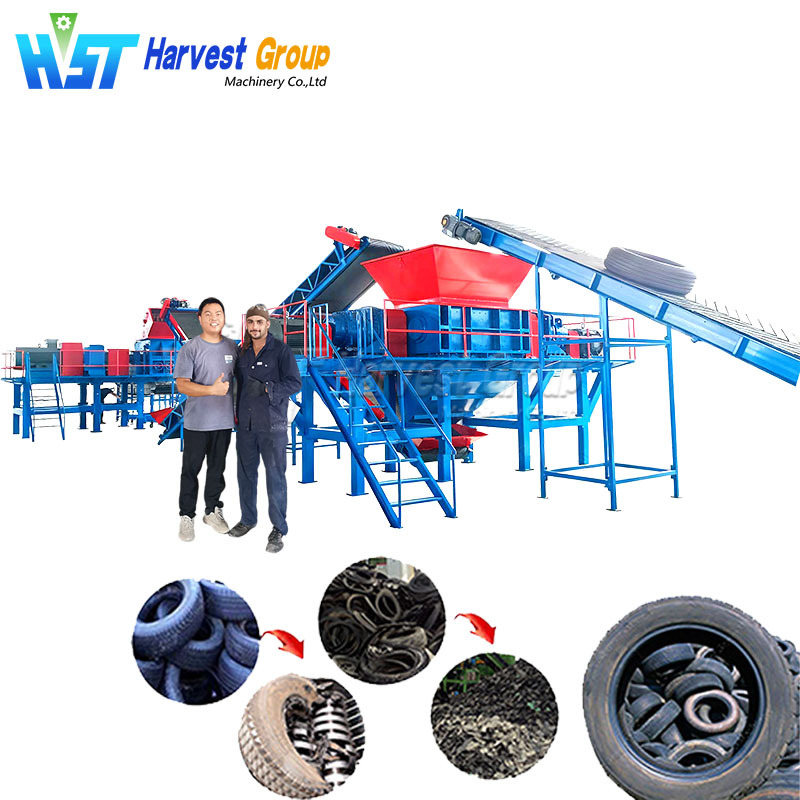 Full Automatic Waste Tire Rubber Granule