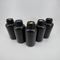 Printer TX800 XP600 I3200 I1600 DX5 Tinta UV Keras dan Lunak untuk Printer Inkjet UV
