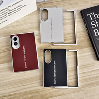 Étui de téléphone en PU avec cadre électroplaqué, design classique moderne et simple, pour Samsung Galaxy Z Fold 8 Ultra -4, avec dragonne de protection