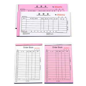 Impresión de Libretas de Recibos de Pedidos para Restaurantes, Formularios sin Carbón para Comprobación de Entrega - Product Image 2