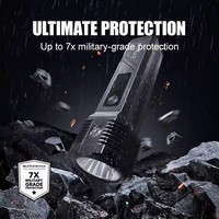 Démarreur de voiture et camion IBD, batterie de secours 10000mAh, charge rapide PD45W, courant de crête 1200A, lampe torche anti-éblouissement