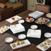 100% Plats de service en mélamine