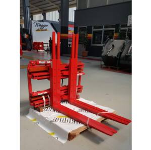Wagger High Quality Double Pallet Handler <b>Forklift</b> <b>Attachments</b> ISO9001 Certified 2500-3200kg Load Capacity 1 Year Warranty New - Product Image 2