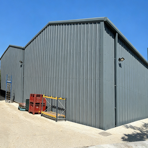 Entrepôt <span class=keywords><strong>en</strong></span> structure métallique préfabriquée, <span class=keywords><strong>hangar</strong></span> <span class=keywords><strong>de</strong></span> stockage <span class=keywords><strong>en</strong></span> acier modulaire à assemblage rapide, <span class=keywords><strong>kit</strong></span> d'atelier, <span class=keywords><strong>hangar</strong></span> métallique personnalisable - Product Image 1