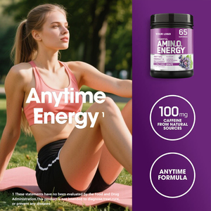 Poudre énergétique BCAA et acides aminés sans sucre personnalisable OEM/ODM, boisson de récupération musculaire avec acides aminés pour hommes et femmes - Product Image 4