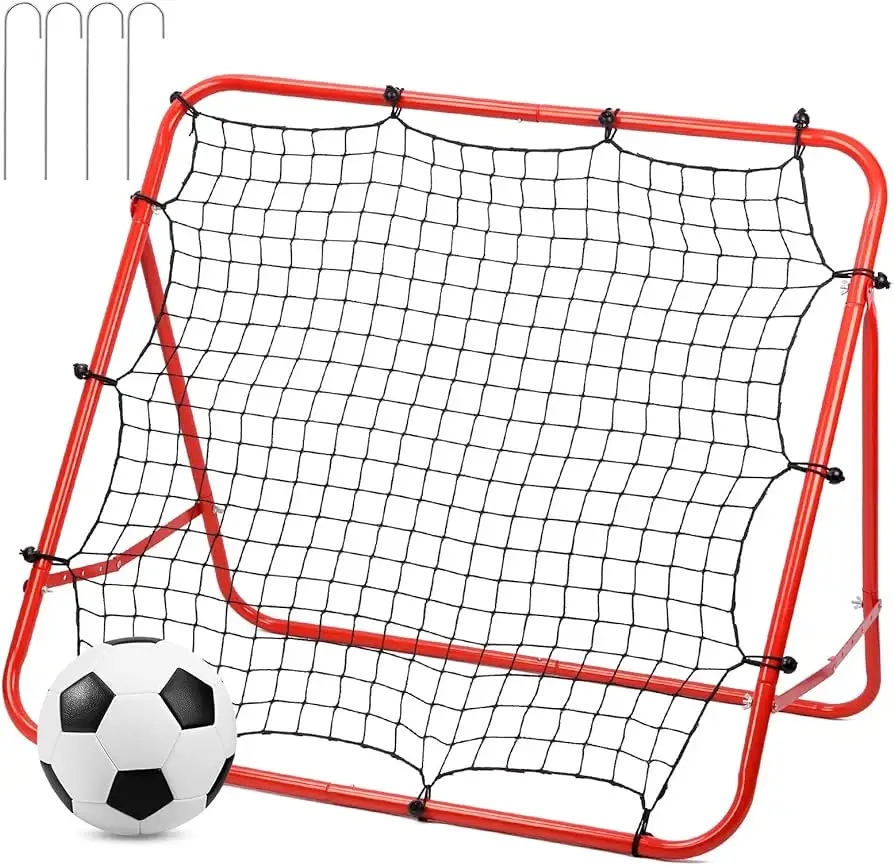 Tragbares Fußball-Rebound-Netz Fußball-Tor-Praxisnetz Hinterhof Fußball-Rebounder