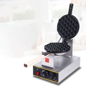 Machine à gaufres bulles électriques <span class=keywords><strong>Eggy</strong></span> Maker 7,8'' antiadhésive, style Hong Kong, avec minuterie et contrôle de la température - Product Image 3