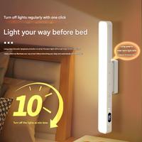 Longue barre lumineuse de moniteur magnétique lampe d'écran LED USB avec affichage numérique contrôle tactile lumière de bureau d'ordinateur réglable