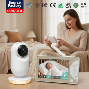Monitor para Bebés KT716 Serie 7 con Pantalla Extra Grande de 7 Pulgadas, Cámara y Audio, Alcance de 300 Metros, Visión Nocturna Automática, Batería de 6000 mAh - Product Image 1