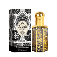 Parfum Roxelis Gaya Arab - Aroma Malam Hari 12ml Ukuran Reguler Segar Alami Elegan Tahan Lama Portabel Memancarkan Pesona