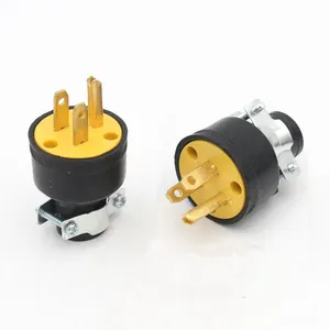 3 Pin Male Stekker Zware Socket Stekker 3 Prong Mannelijke Stopcontact