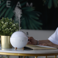 Veilleuses à Led électriques humidificateur d'air brume d'arôme en forme de nuage humidificateur de nuage de pluie et diffuseur d'huile