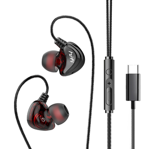 Écouteurs intra-auriculaires TYPE C <span class=keywords><strong>avec</strong></span> basses lourdes adaptés aux écouteurs filaires <span class=keywords><strong>Apple</strong></span> Android PUBG Gaming Sports - Product Image 1