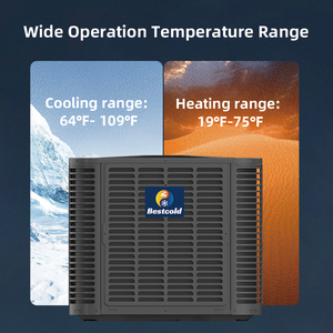 R410A OEM/ODM Alta calidad Fresh 18 SEER Unidad de manejo de aire 18000 a 60000Btu 14 SEER Bomba de calor sin inversor OEM Sistema HVAC - Product Image 4