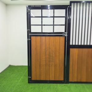 Panneau de porte de box de cheval sur mesure, système de façade de box pré-assemblé de qualité supérieure, porte équestre robuste pour élevage et écurie - Product Image 4
