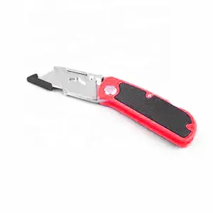 Quick-Change Blade Aluminum Anti-slip design Handle Pocket Electrician Knife Paper Cutter Cutting Folding Utility Knife