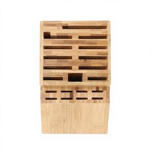 Bloc à couteaux de cuisine en bambou ECO GO Eco-Friendly à 20 emplacements - Product Image 1