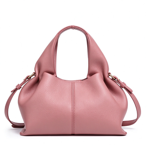 Bolso de Hombro de Cuero Chic para Mujer, Plegable, Impermeable, con Correa Extraíble, Estilo Dumpling Cloud, Nueva Tendencia 2025 - Product Image 1