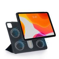 Vente flash 2023, bon prix, Shenzhen, pour iPad 10.2, étui détachable à 360 degrés, résistant aux chocs, en cuir PU + acrylique