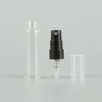 Flacon d'échantillon de parfum en verre miniature avec vaporisateur, 1ml, 2ml, 3ml, 5ml, 10ml, 30ml, 2ml, 5ml, 10ml