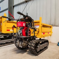 500 kg Mini-Raupentransporter, 0,5 Tonnen Raupenkipper für Landwirtschaft, Bergbau und Baustellen