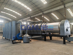 Machine de Carbonisation Multifonctionnelle Populaire pour Sciure de Bois, Coques de Noix de Coco, Coques d'Arachides, Tiges de Maïs – Capacité 10m, Acier au Carbone - Product Image 5