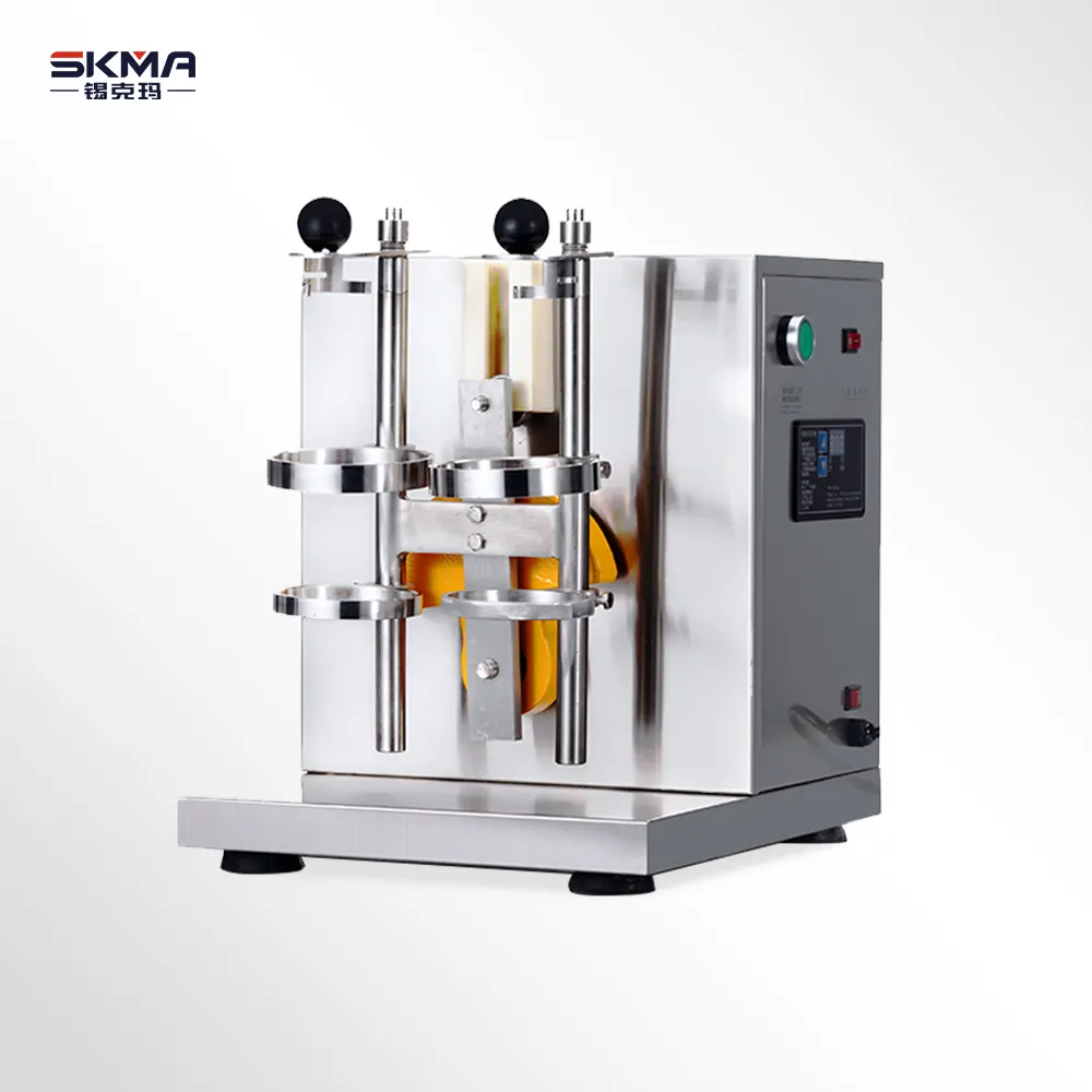 SKMA 2023 Newest Commercial Automatic Boba Tea Shaker Machine Stainless Steel Shaking Machine