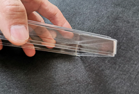 Partager dans une boîte rectangulaire en plastique transparent couvercle boîte transparente pour dessert nourriture thé fruits secs