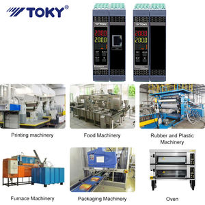 स प्रमाण पत्र Rs485 संचार 8 तार थर्मोसॉल एलसीडी डिजिटल डिस्प्ले तापमान नियंत्रक - Product Image 4