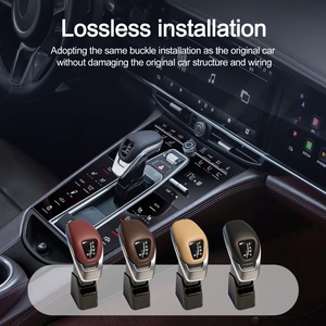 NaviHua New Upgrade Car Digital Illuminated <b>Shift</b> <b>Knob</b> Auto LED Transimission Retrofit Kit for Porsche Panamera 970 2010 2016 - Product Image 6