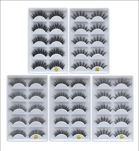 F810 F820 F830 F840 F850 G800 Prix de gros usine 5 modèles 5 paires de <span class=keywords><strong>cils</strong></span> naturels <span class=keywords><strong>faux</strong></span> <span class=keywords><strong>cils</strong></span> 5 paires - Product Image 4