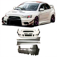 Kit carrosserie pour Mitsubishi Lancer, pare-chocs avant et arrière, jupes latérales, spoiler, diffuseur arrière, kit d'apparence air knife