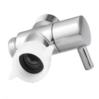 Pour American Standard tout cuivre T-Type vanne d'eau pour toilette 7/8 \ "X 7/8 \" X 1/2 \ "un deux trois voies séparateur d'eau pommeau de douche