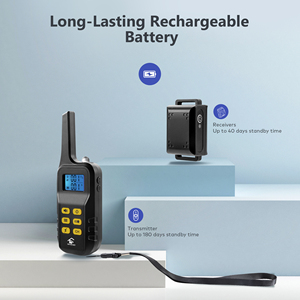 Vòng Cổ Điều Khiển Từ Xa Cho Chó T720 <span class=keywords><strong>1000M</strong></span> Vòng Cổ Huấn Luyện Tiếng Bíp Điện Tử Và Rung Có Đèn LED - Product Image 5