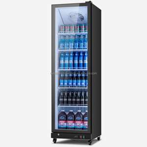 2026 Commercial 1-Door Full Glass Display Cabinet and Convenience Store Beverage Refrigerated <b>Freezer</b> - Product Image 5
