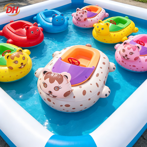 Bateau aquatique à longue durée de vie avec protection contre les surcharges de batterie <span class=keywords><strong>et</strong></span> fonction de musique dynamique pour les opérations commerciales en piscine de station balnéaire - Product Image 2