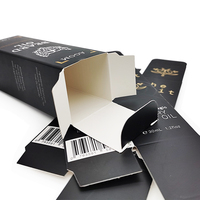 Boîte en papier personnalisée pour emballage de sérum cosmétique, soin de la peau, avec logo pour le sérum