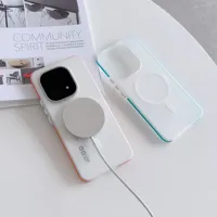 Étui pour VIVO IQOO 15T Z11 Turbo Z11X Neo 11 15 Ultra, coque magnétique en PC ondulé, transparente mate, à rayures, fine et rigide