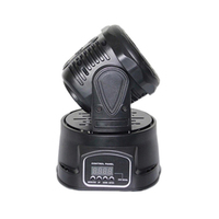 7 projecteurs LED RGBW Mini Scan Par Light DMX512 6000K lumière du jour AC90-22V IP33 en alliage d'aluminium+ABS 3,5 kg pour discothèque