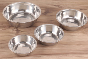 Atacado aço inoxidável pet tigelas cão alimentadores dispensador - Product Image 2