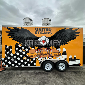 Chariot de nourriture de café de la Chine camion de nourriture mobile cuisine de rue remorque de restauration alimentaire à vendre - Product Image 1