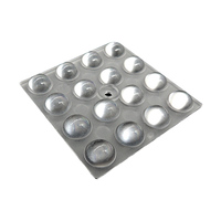 Lentille optique moulée par injection personnalisée en matériau PC HONJU Chine avec indice de protection IP65, angle de faisceau de 60° pour éclairage LED de rue 5050