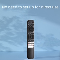 Control Remoto de Repuesto con Voz RC813 para TCL-Google-TV, Compatible con Televisores Inteligentes FHD HDR LED QLED 4K UHD S3/S4/S5/Q5/Q6/Q7/QM7/QM8